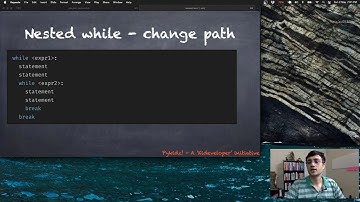 Pykidz! Learn Python - Session 7.07 - Loops - While loop: Changing path in nested loops