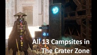 Beast of Reincarnation: All 13 Crater Zone Campsites