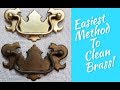 How To Easily Clean All Brass Silver Copper Metal-  Furniture Hardware Polishing