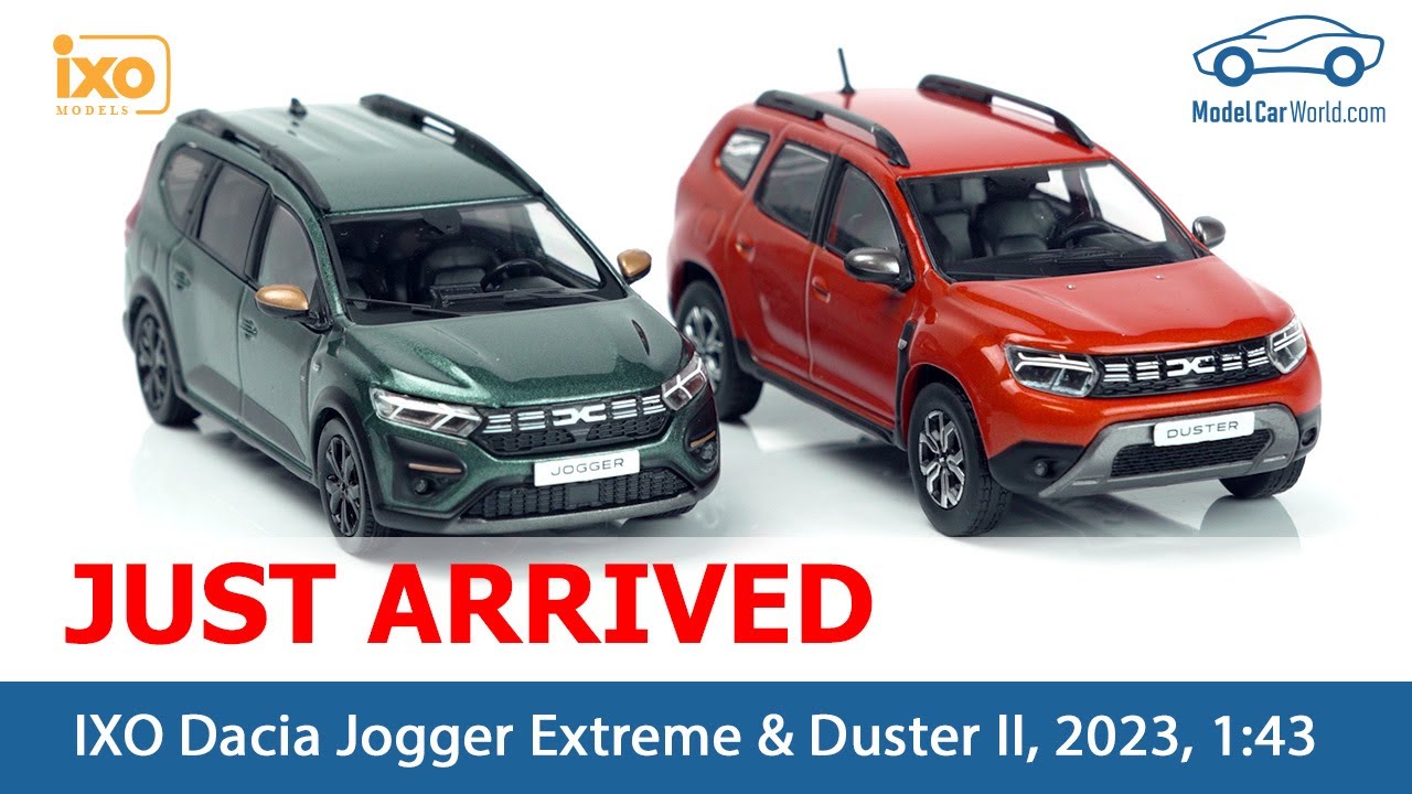 Modèle Réduit Dacia Jogger Extreme 2023 - IXO échelle 1/43 Métal | Miniature Voiture Neuve