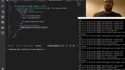 4.2 Terminating groups of Fibers in Crystal - Live coding a URL checker in Crystal
