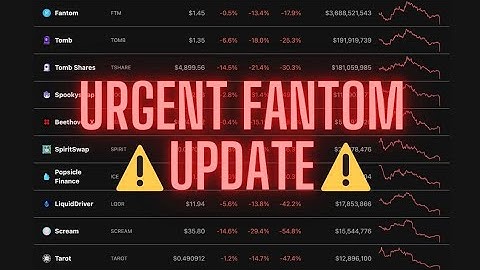 Is this the END of Fantom? | Andre Cronje Quits Crypto