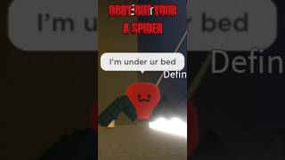 🕷️ROBLOX OBBY BUT YOUR A SPIDER 🕸️ #roblox #robloxshorts