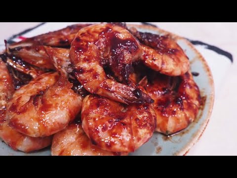 resep-udang-bakar-madu-ala-restoran!-|-sweet-&-spicy-honey-grilled-shrimp-recipe