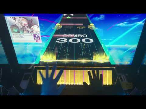 CHUNITHM AIR - 凛として咲く花の如く[EXPERT] SSS RANK 手元