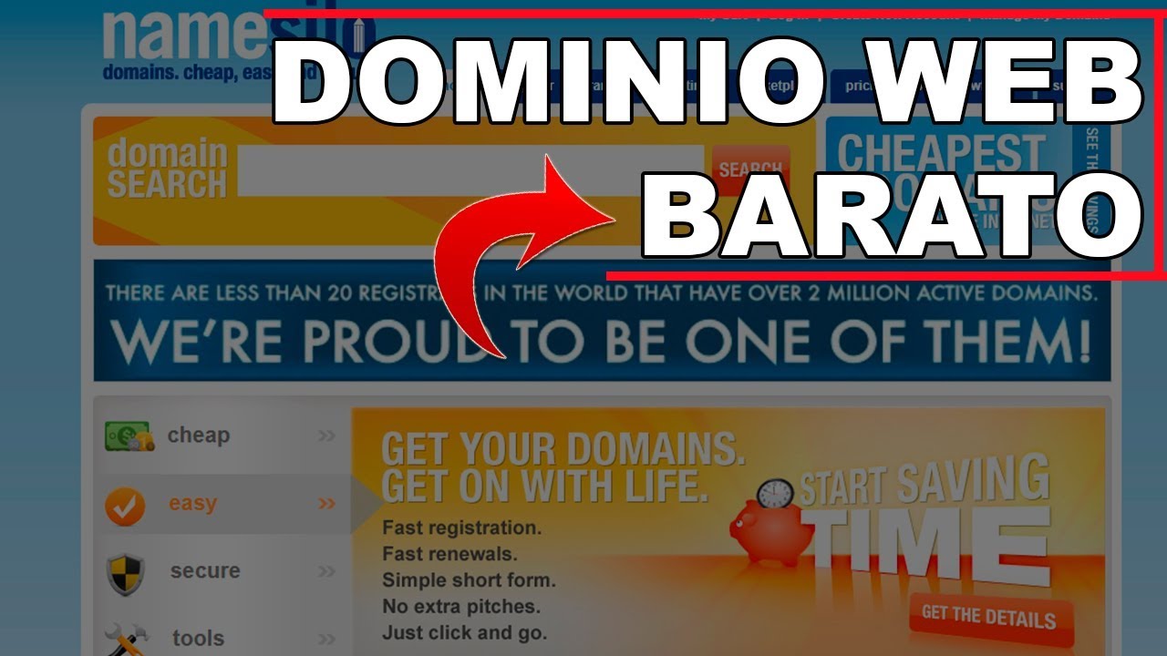 ¿Como Comprar Un DOMINIO WEB Barato? (2019) + Cupón Descuento