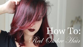How To: Red Ombre Hair