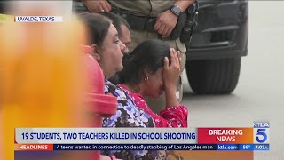 19 students, 2 teachers killed in Texas school shooting