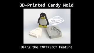SolidWorks INTERSECT Tutorial for 3D-Printed Candy Mold