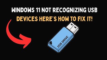 Windows 11 not recognizing USB devices Here’s how to fix it!
