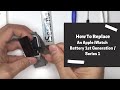 How To Replace An Apple iWatch Battery 1st Generation / Series 1
