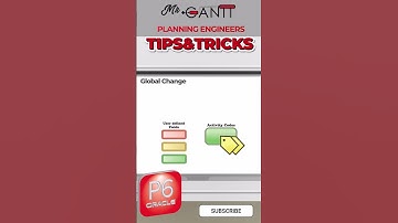 P6 Tips&Tricks - Global Change