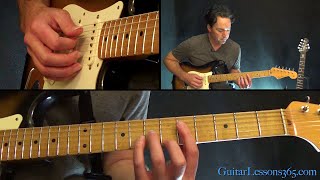 Video thumbnail of "Roxanne Guitar Lesson - The Police"