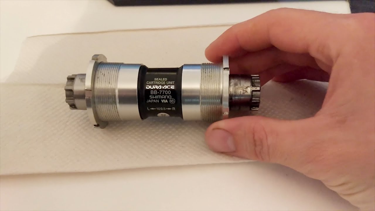 シマノ　DURA ACE デュラエース BB7700　NJS シマノ シマノデュラエーストラック BB-7700 NJS 109.5mm 68BSA
