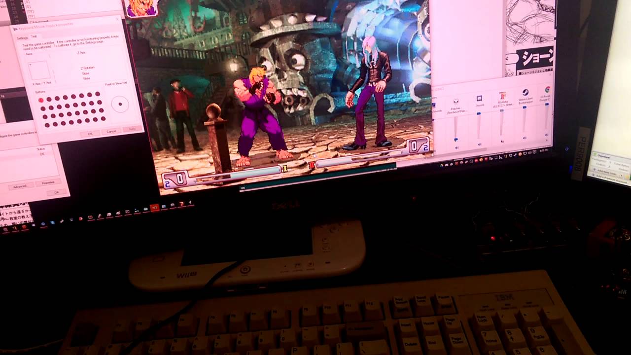 PS/2 Keyboard → Teensy, HID Game Controller