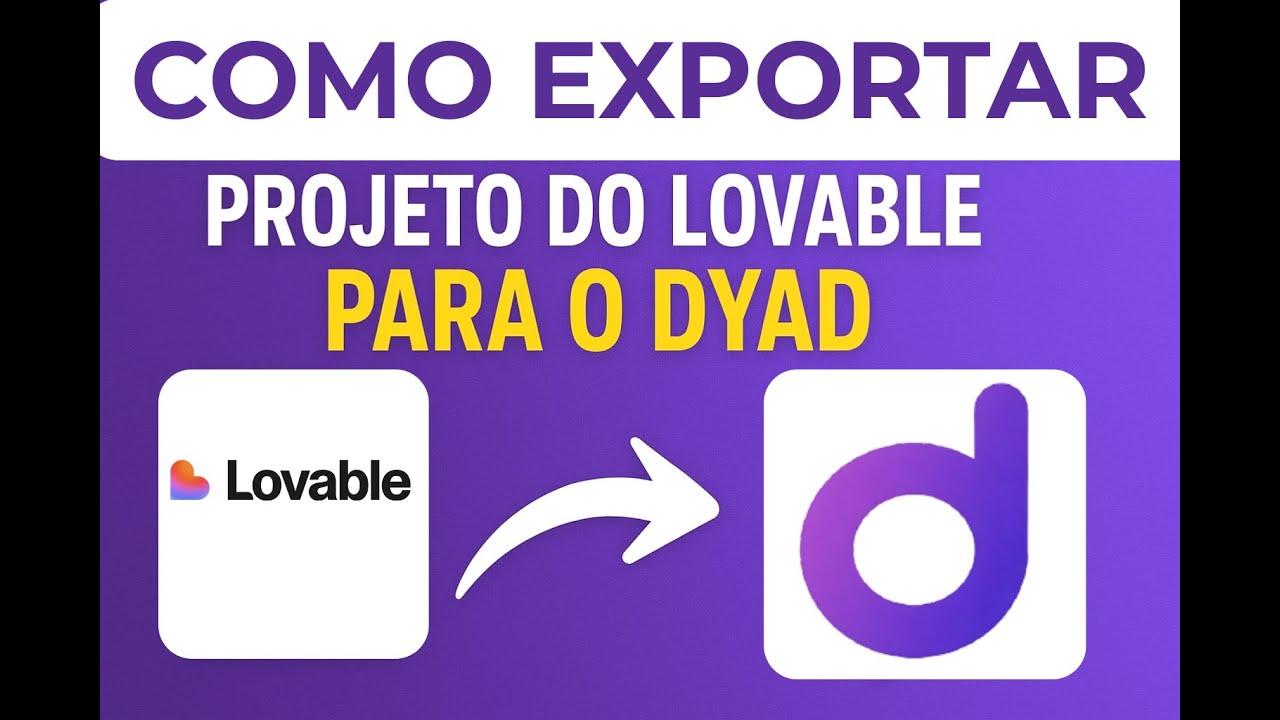 Como exportar projeto do Lovable para o DYAD