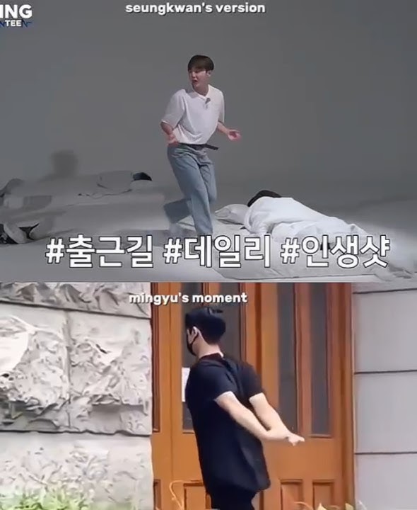 Seungkwan imitating Mingyu will always be iconic 🤣 #seungkwan  #mingyu #seventeen #goingseventeen