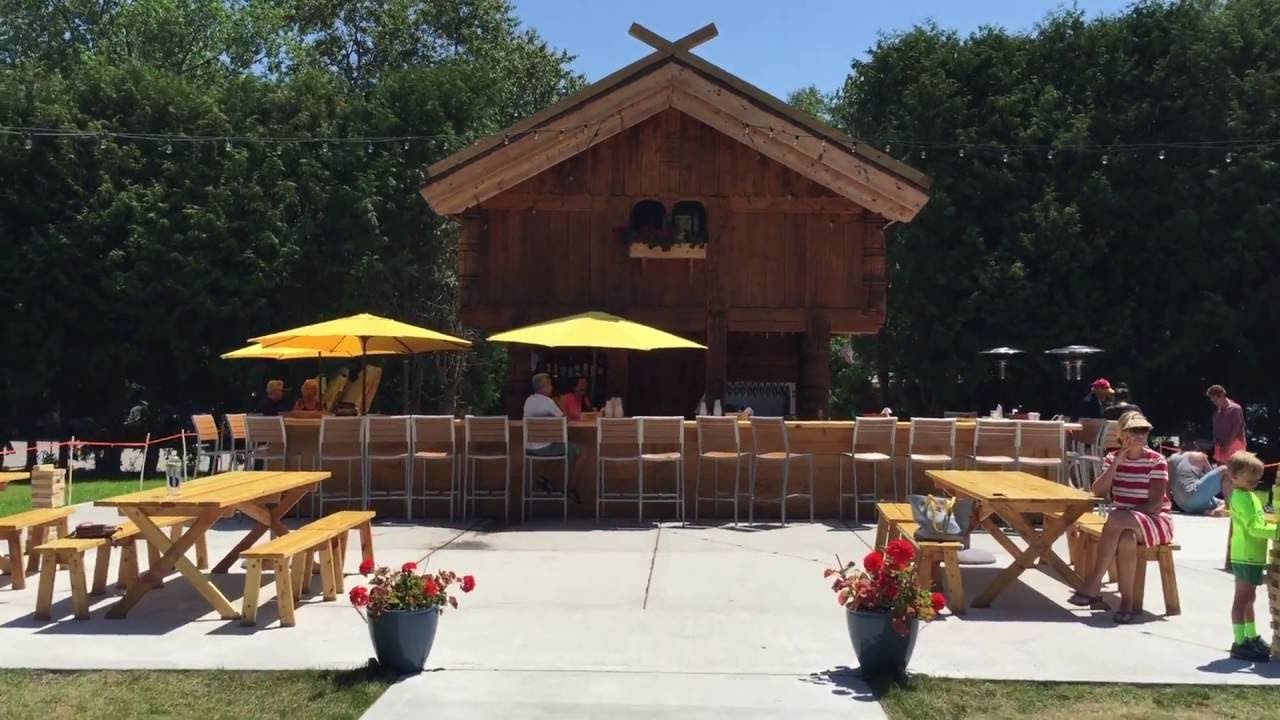 Stabbur Beer Garden At Al Johnson S Swedish Restaurant Youtube