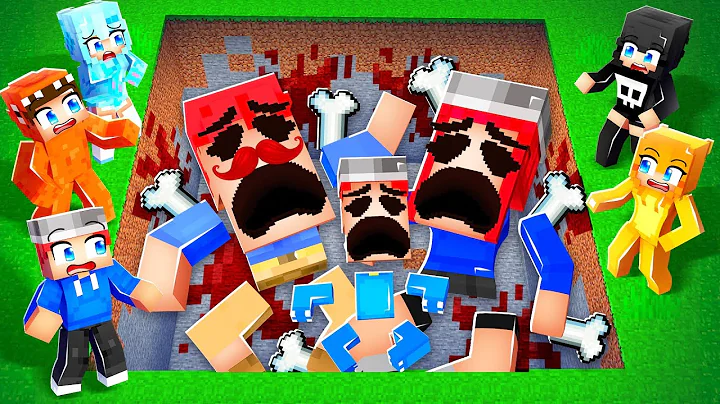 Gara Found SCARY BURIED GARA FAMILY in Minecraft!