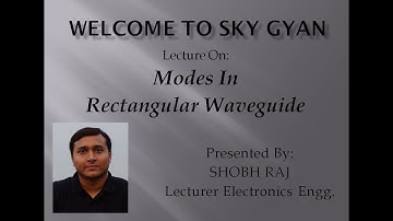 Modes in Rectangular l Waveguide l Electronics l Diploma l Engineering l Polytechnic l SkyGyan