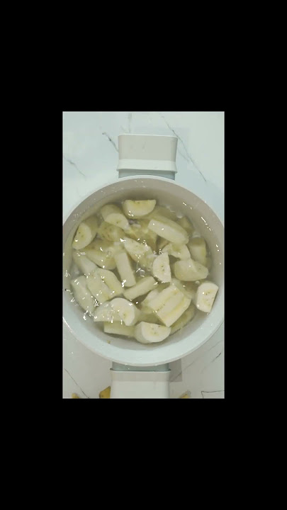 กล้วย บวชชี , Banana in coconut milk #cooking #food #recipe #banana