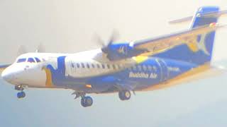 buddha air soft landing on tribhuvan International Airport screenshot 2