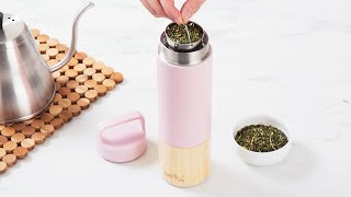 Welly Bottle | Bamboo Infuser Travel Bottle