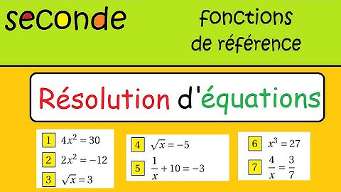seconde fonctions de référence fonction inverse et identité-position relative