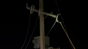 HIGH VOLTAGE SUPPLY #youtube #election #automobile #short circuit #electrician !