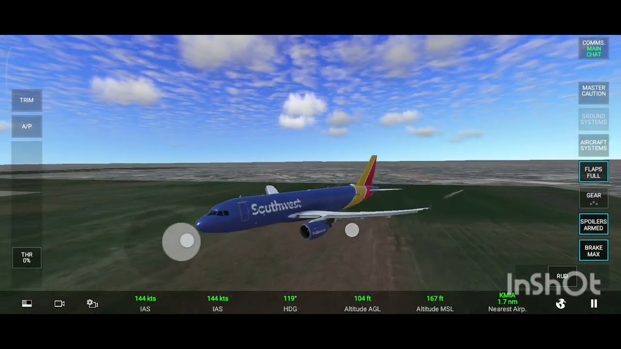 A320 southwest crash landing gear failed. At miami int.airport