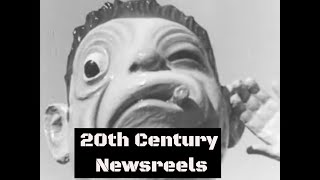 Thumbnail for 20TH CENTURY NEWSREELS  MACY'S DAY PARADE FLOATS   TRAINED ELEPHANTS, DOGS & CATS  GG48785