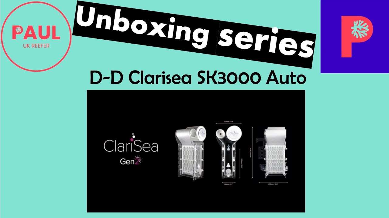 Clarisea SK3000 automatic filter roller unboxing - YouTube