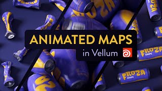 Houdini Tutorial Preview - All About Animated Maps in Vellum