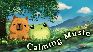 Autism Calming Sensory Music 💛 Piano &amp; Nature Sounds for Sleep &amp; Stress Relief