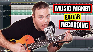 Magix Music Maker Free Tutorial Guitar Recording