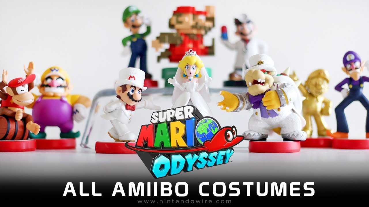 Nintendo Super Mario Odyssey Mario (Wedding Outfit) amiibo - US