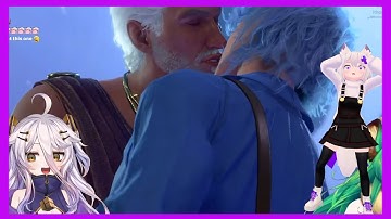 Filian and Henya mainly reacting to sus Vshojo clips