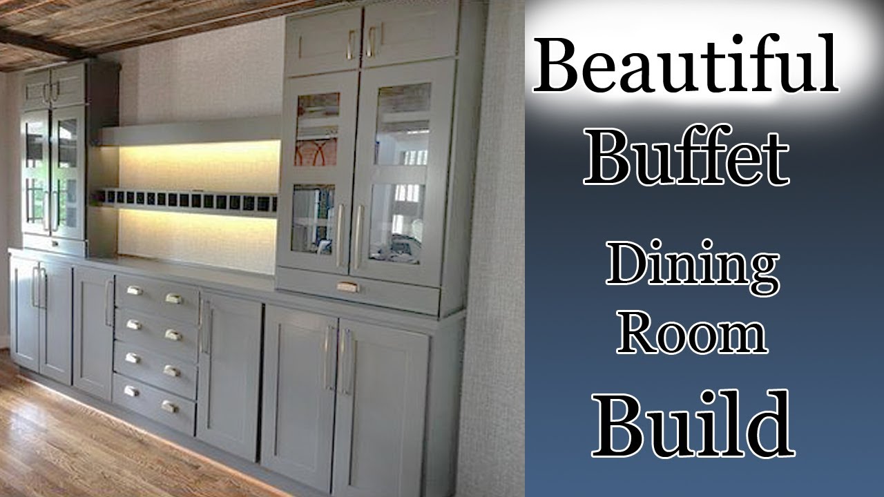 dining room built in cabinets