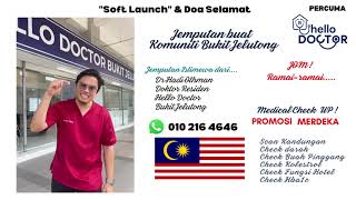 Jemputan ke Majlis "Soft Launch" & Doa Selamat Hello Doctor Bukit Jelutong screenshot 1
