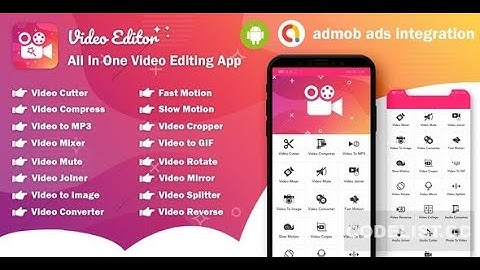 How to make Video Editor app in android studio | Video Editor Source Code Free Download