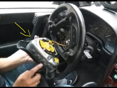 Jak Zdemontować Poduszkę Powietrzną Kierownicy W Opel Astra G Vauxhall | Forumwiedzy - Youtube