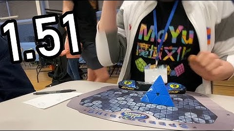 1.51 Official Pyraminx Solve!