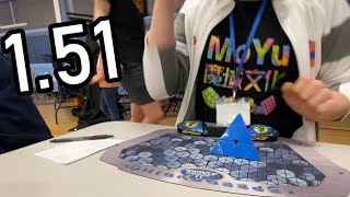 151 Official Pyraminx Solve