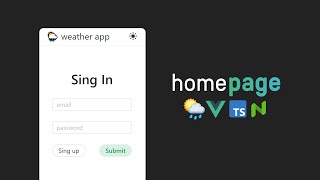 [SIBERIA CAN CODE 🧊 - Frontend] 🍿 СТРИМ 🌦️ WEATHER  APP - страница с погодой и роутинг (vue, vue-router, typescript)