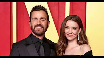 Justin Theroux is engaged to Nicole Brydon Bloom, an actress from "The Gilded Age." thumbnail