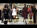 Atlanta Fashion Week Fashion Show | grwm + vlog