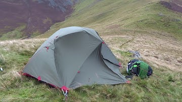 MSR Elixir 2 in wind