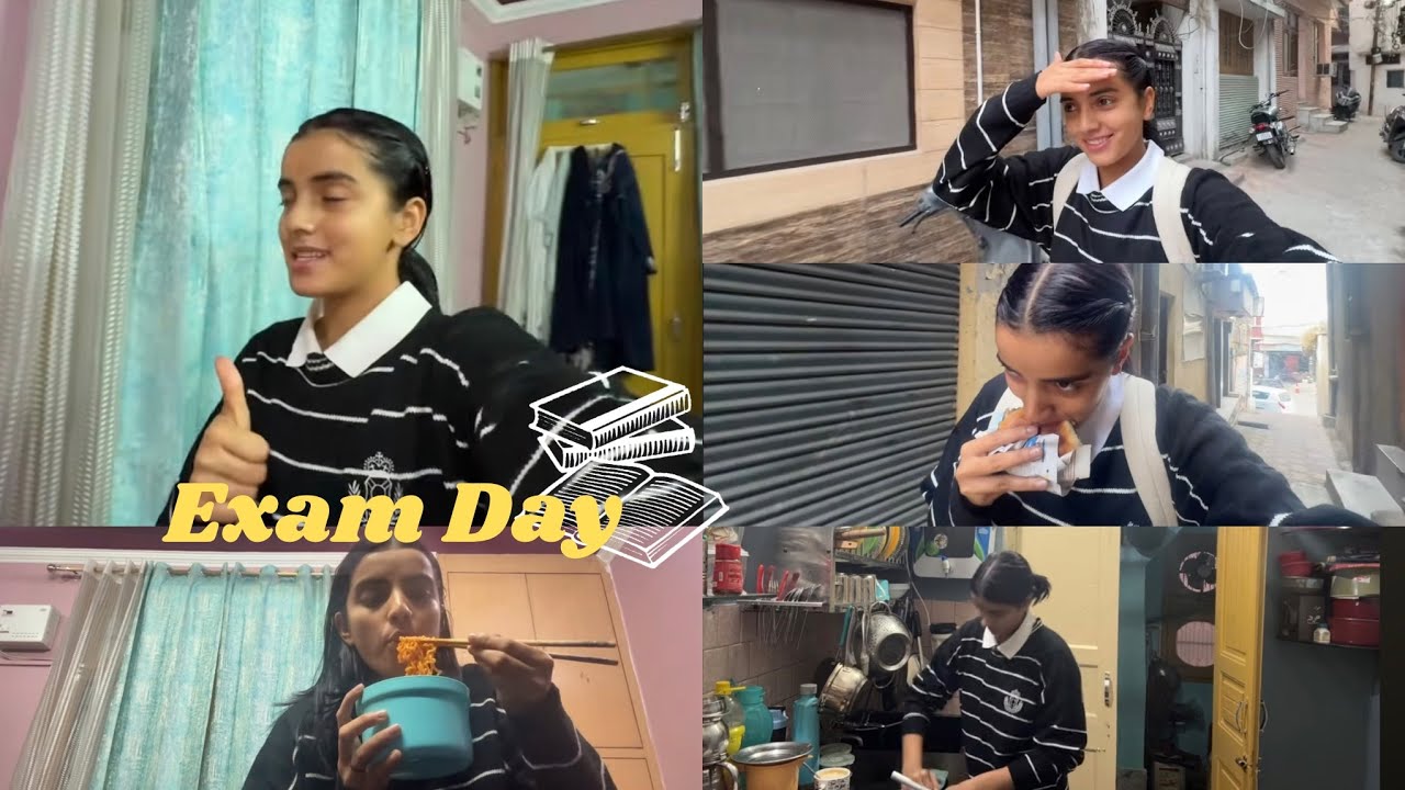 Exam day vlog😭 | Day- 13