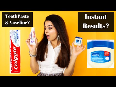 I APPLIED TOOTHPASTE AND VASELINE ON MY FACE | Gulz_Beauty