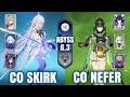 C0R1 Skirk &amp; C0 Nefer Columbina | Spiral Abyss 6.3 Floor 12 | Genshin Impact